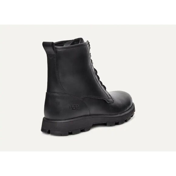 Mens Ugg Black Kirkson Waterproof Leather Boots Size: 11 - NEW main image 4